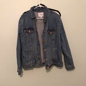 Old Navy Blue Jean Jacket Size XL